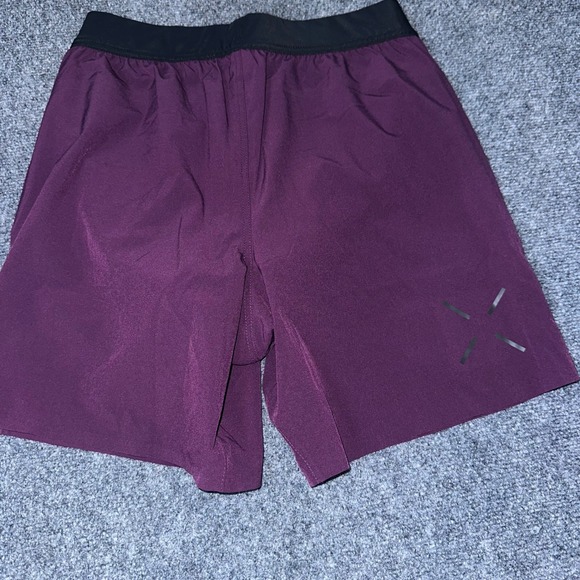 Ten Thousand Other - Ten Thousand The Interval Short Mens Small Maroon Burgundy 7 Inseam Liner